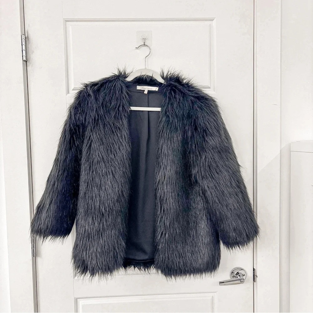 Lovers + Friends Adora Faux Fur Jacket